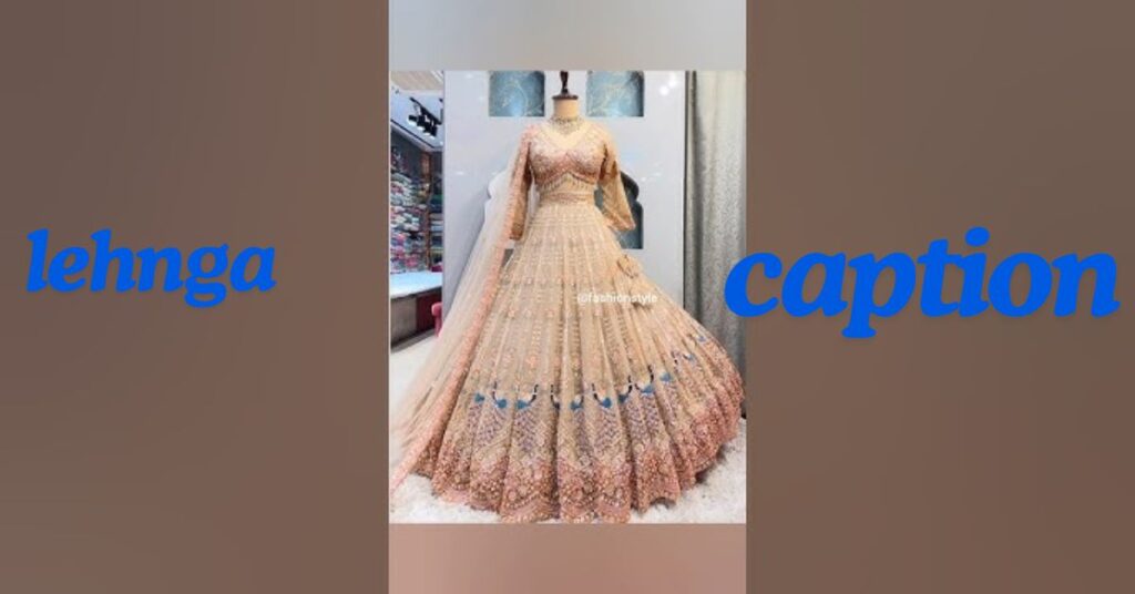 lehenga captions for instagram in hindi