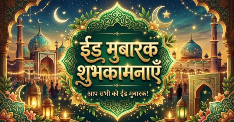 Eid Mubarak Wishes in Hindi