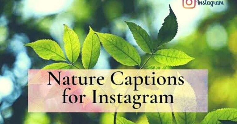 Nature Captions