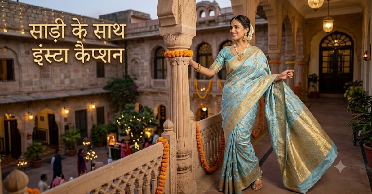  saree-caption-for-instagram-in-hind