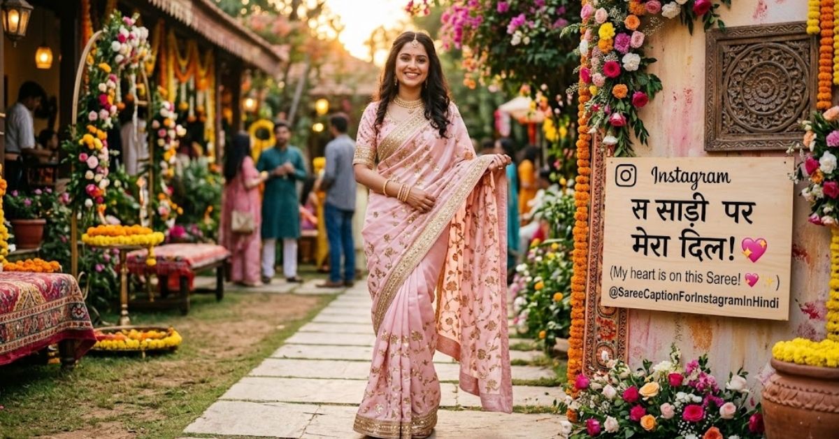  saree-caption-for-instagram-in-hind