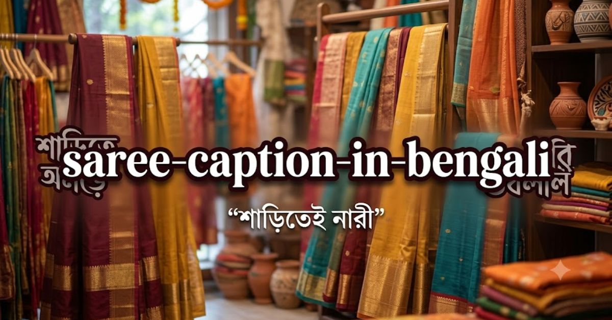 Saree Captions in Bengali