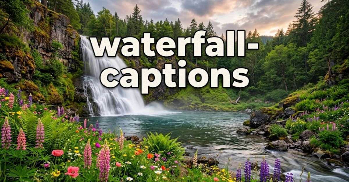 Waterfall Captions
