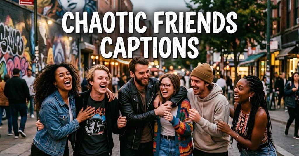 Chaotic Friends Captions 