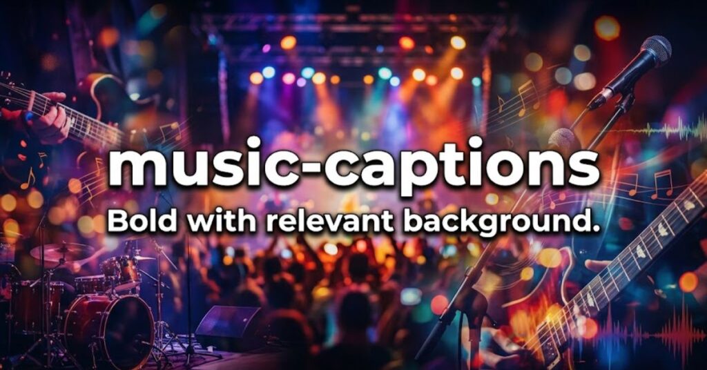 music-captions