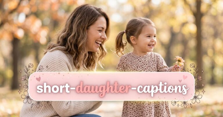 short-daughter-captions