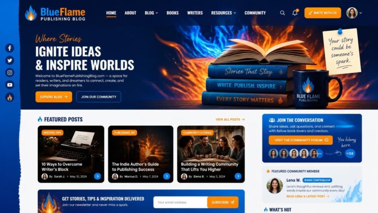 BlueFlamePublishingBlog.com