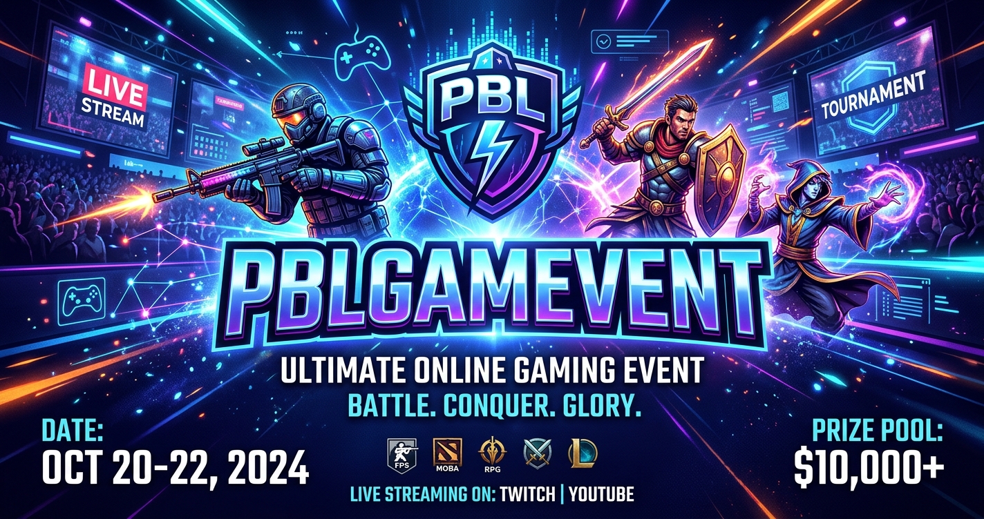 pblgamevent online gaming event