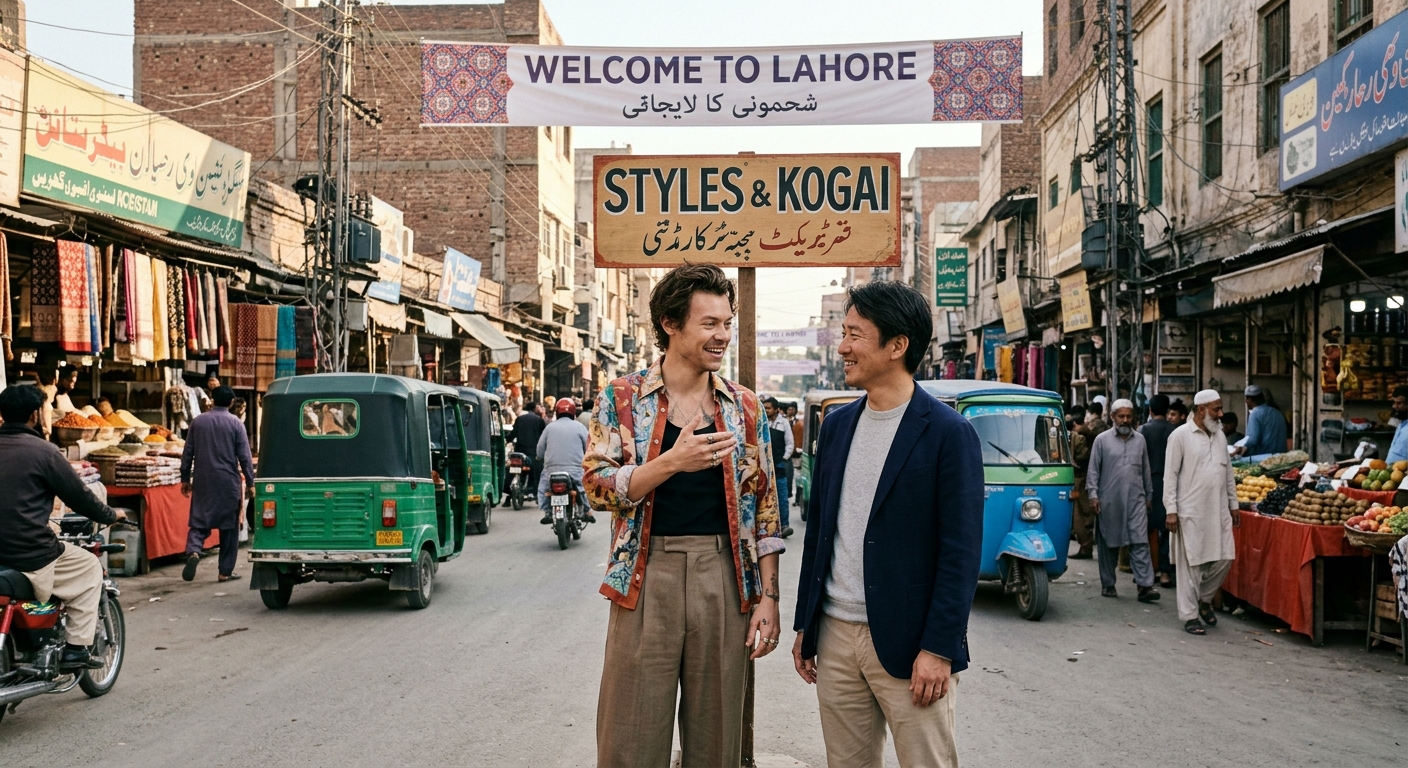 harry styles and masamichi kogai