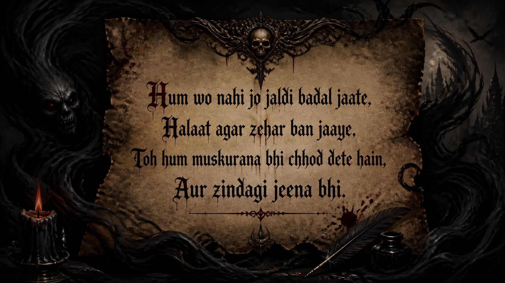burai shayari