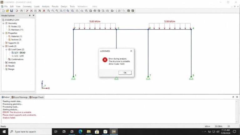 problem on llekomiss software