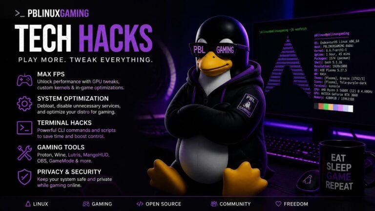 tech hacks pblinuxgaming